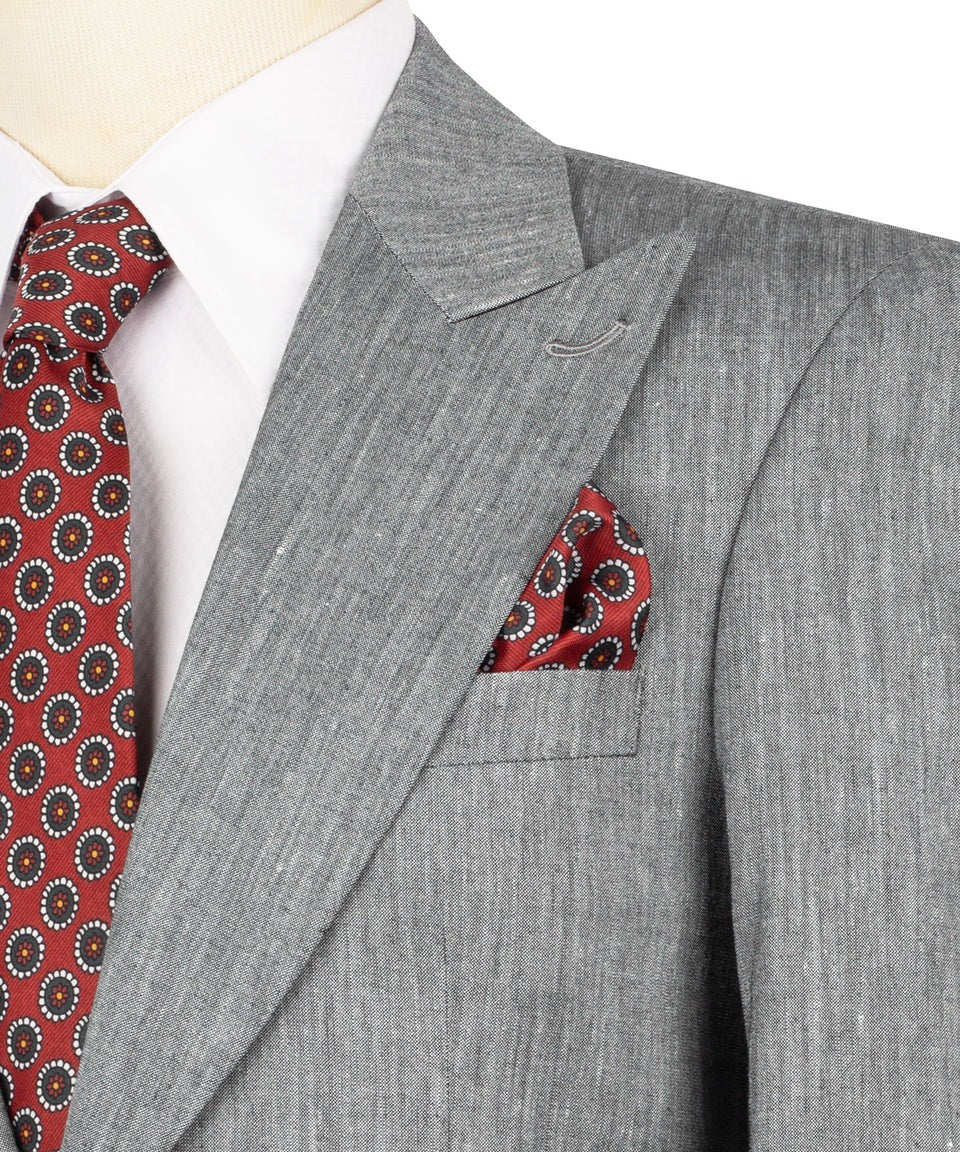 Classic Gray Linen Blazer for Men – Sophisticated & Summer-Ready
