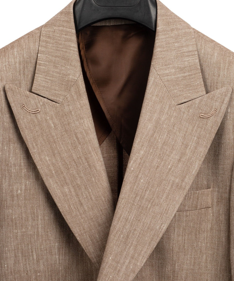 Classic Sand Linen Blazer for Men – Lightweight & Tailored Elegance