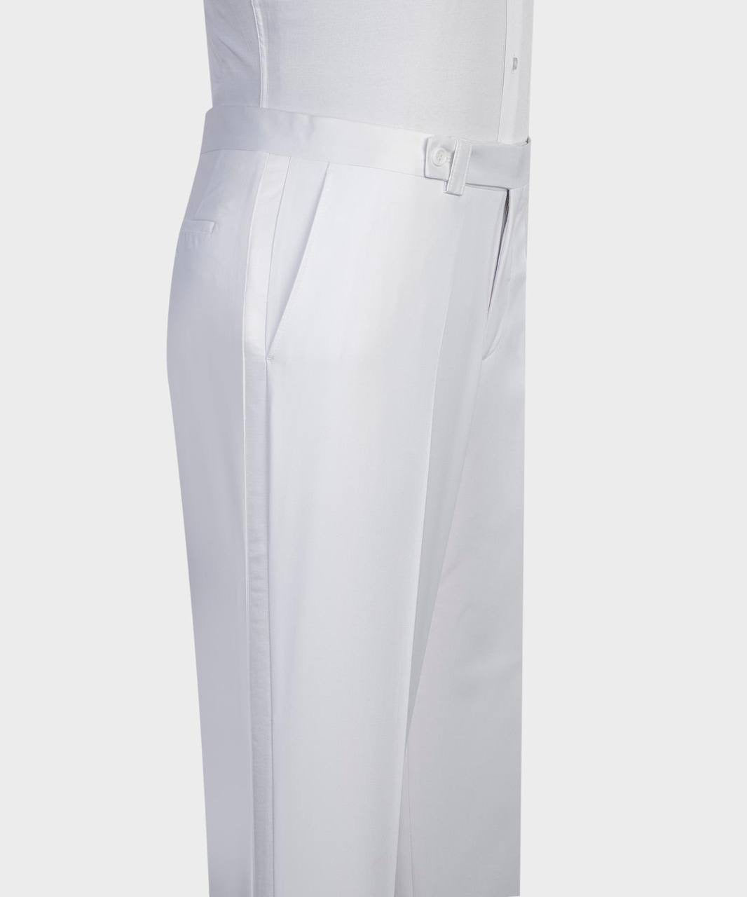 “Emerald Ivy” White Tuxedo