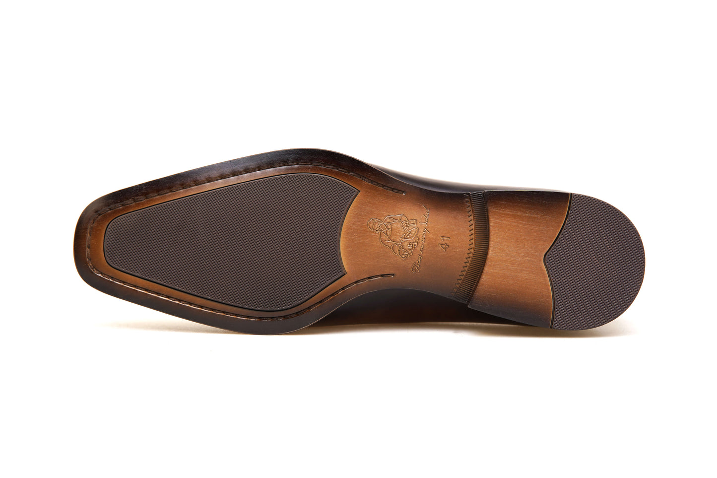 Gloss Oxford Chocolate Brown Shoes