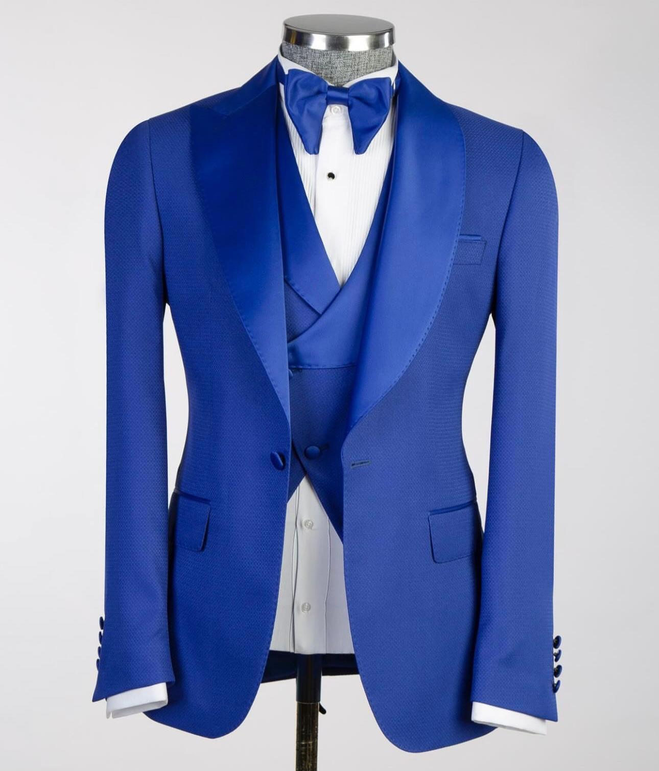 Men’s Blue Tuxedo Slim Fit