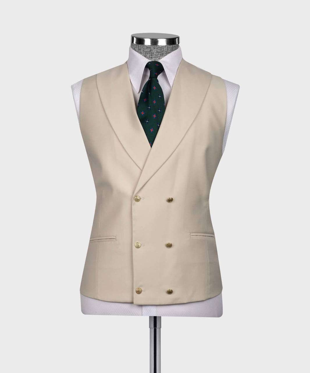 Costume de luxe orange 3 pièces