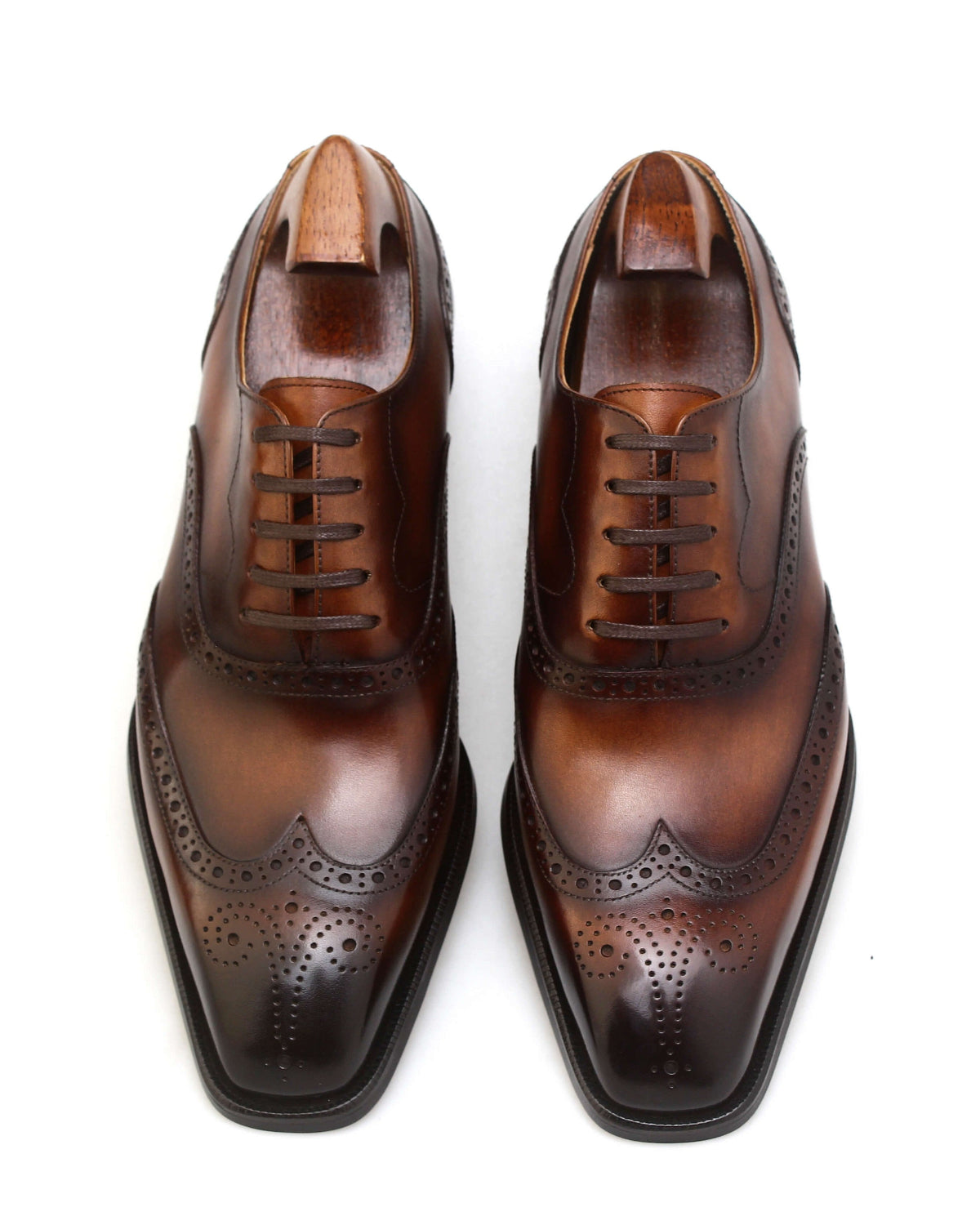 Regent Wingtip Brown Shoes