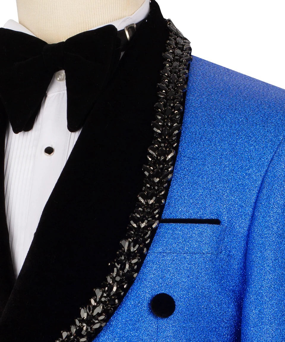 Royal Blue Velvet Tuxedo – Bold, Regal & Unforgettable