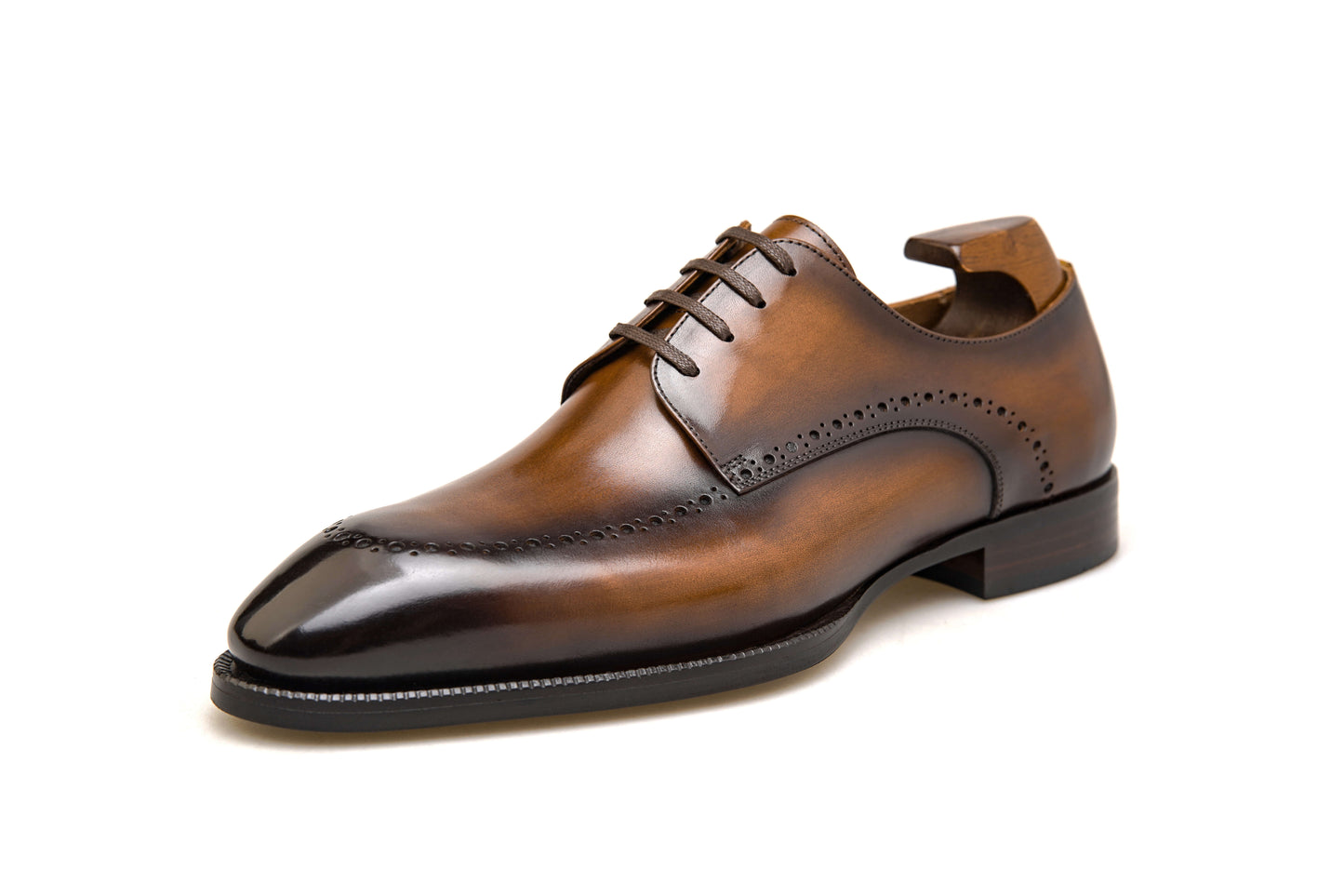 Walnut Museum Oxfords Shoes