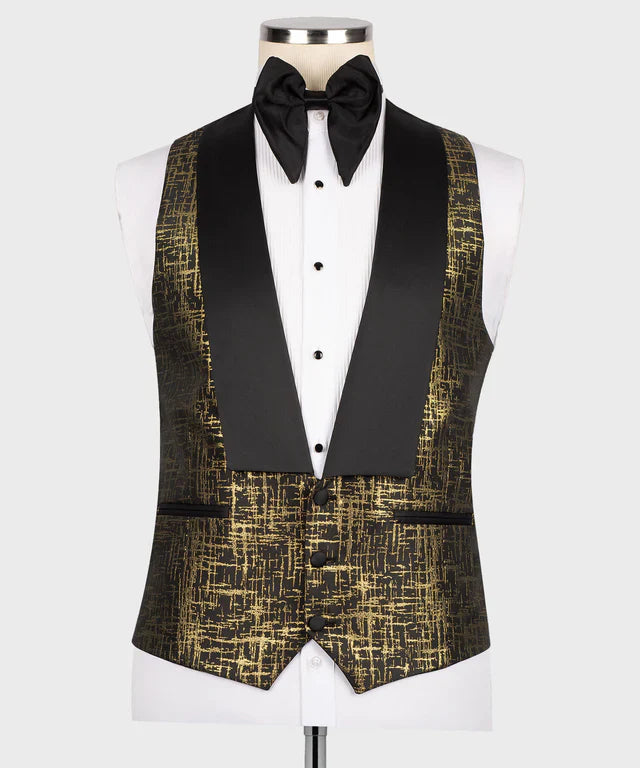 Golden Scratch-Texture Tuxedo