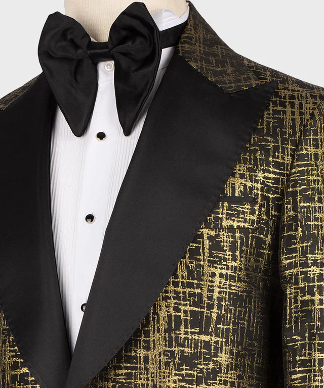 Golden Scratch-Texture Tuxedo