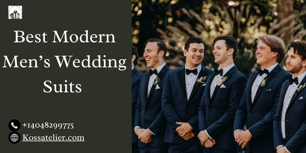 Best Modern Men’s Wedding Suits | Koss Atelier