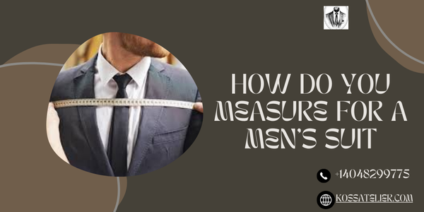 How Do You Measure For A Men's Suit | Koss Atelier
