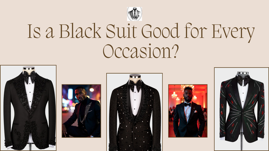 Is a Black Suit Good for Every Occasion?