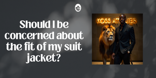 Should I be concerned about the fit of my suit jacket?