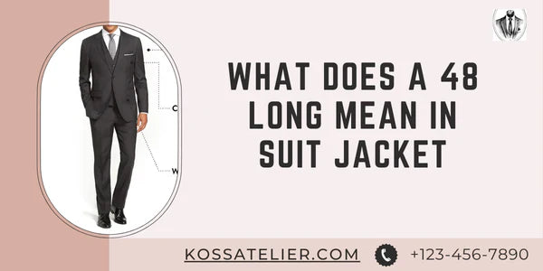 What Does A 48 Long Mean In Suit Jacket | Koss Atelier