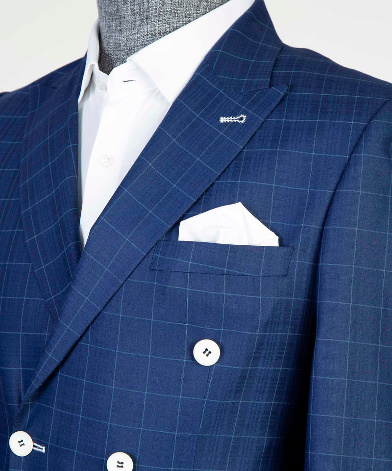 Blue Plaid Suit