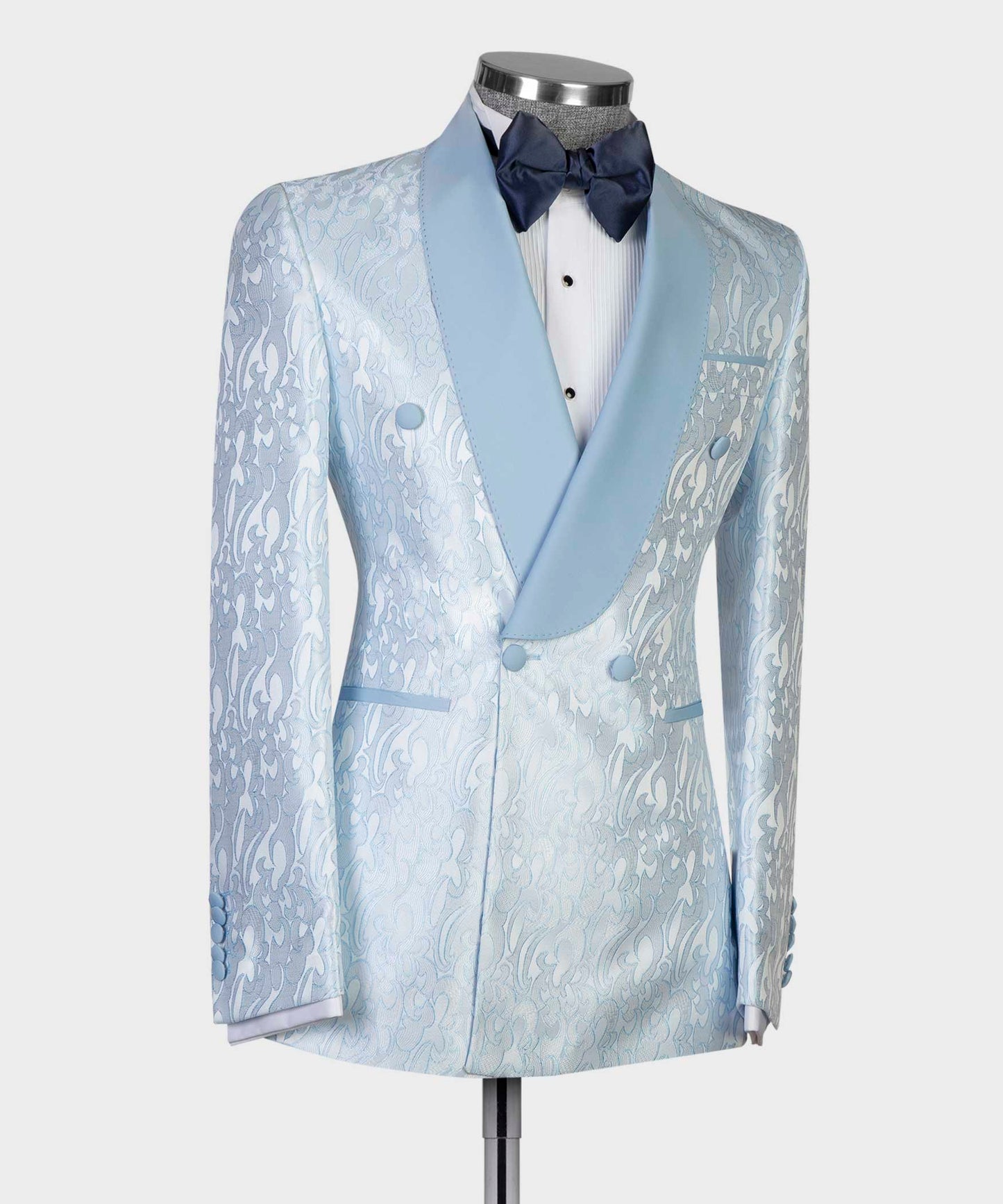 Baby Blue Tuxedo Suit