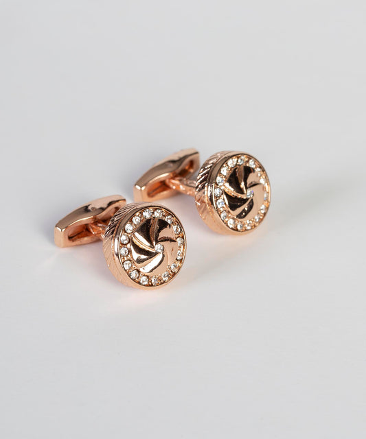 Golden Cufflink