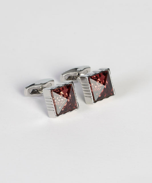 Ruby Cufflink