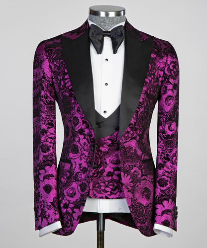 Floral Pattern Tuxedo