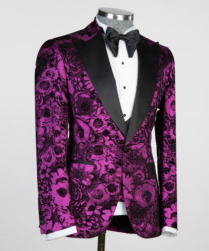 Floral Pattern Tuxedo