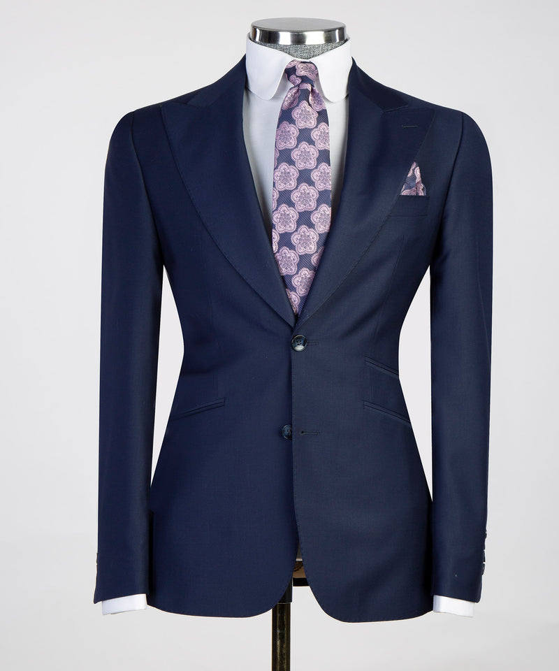 3 Piece Dark Navy Suit 