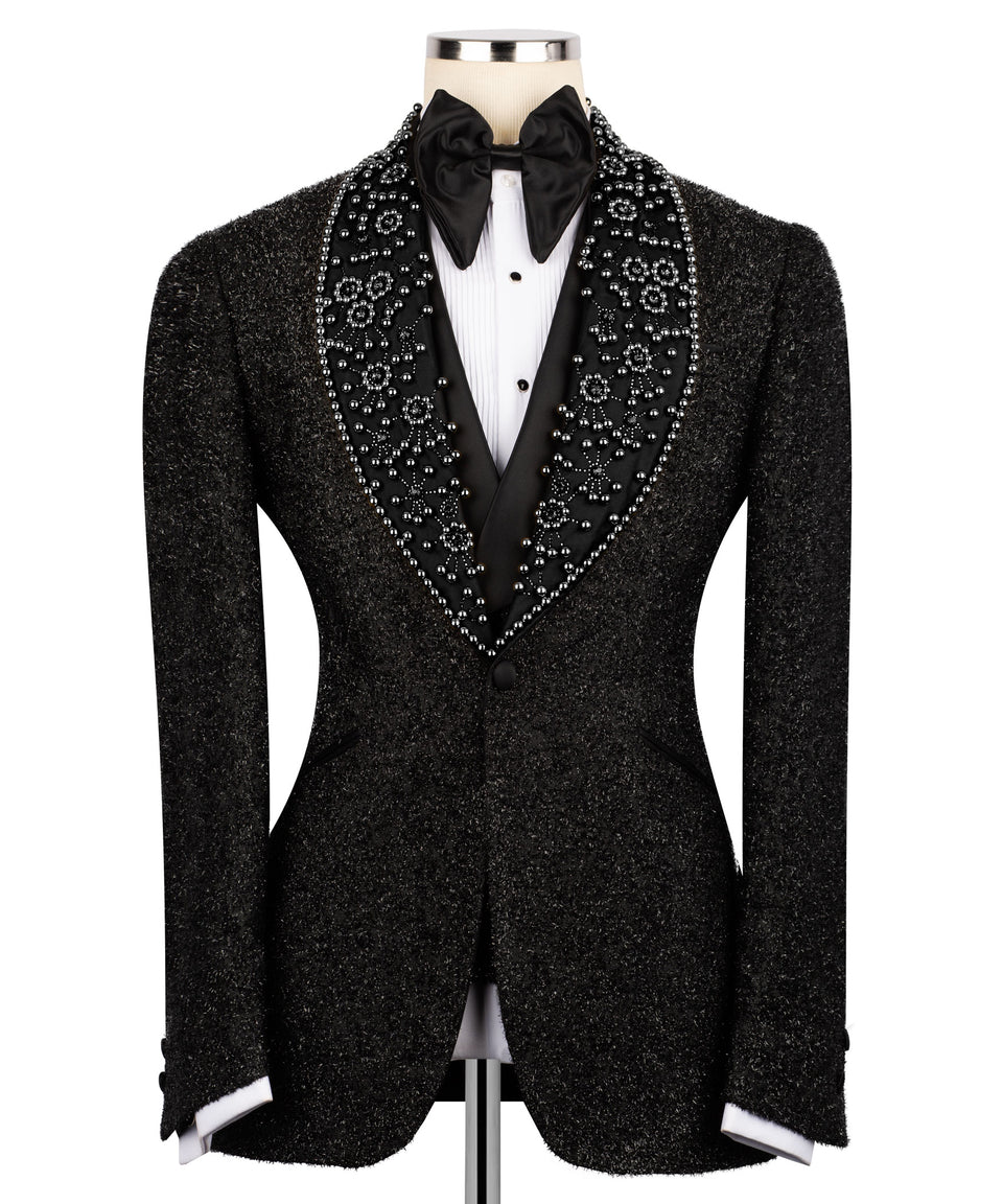 Anthracite Beaded Tuxedo