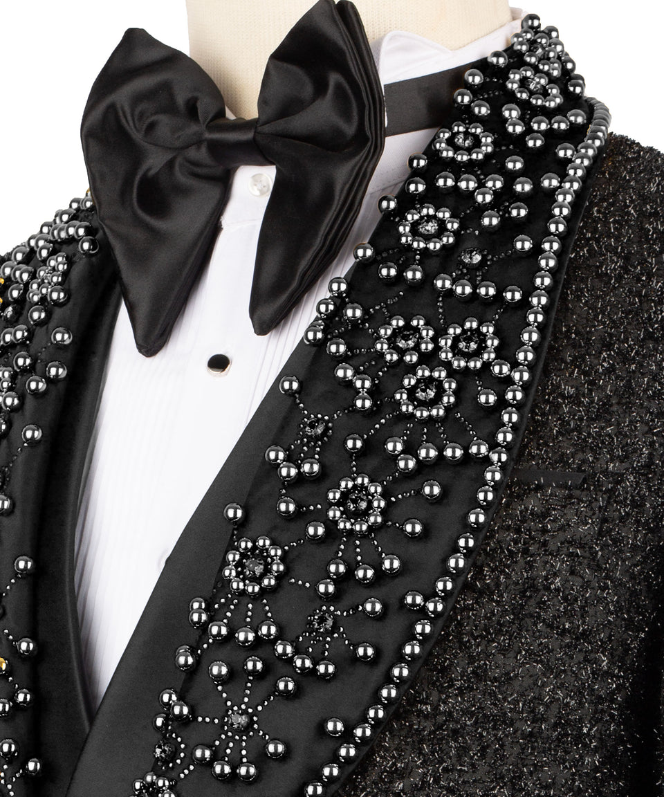 Anthracite Beaded Tuxedo