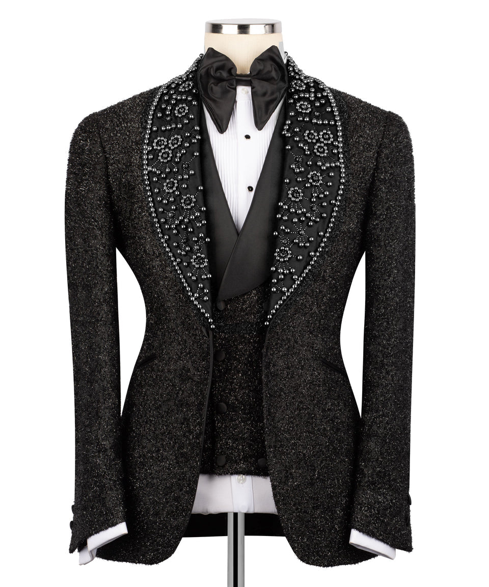 Anthracite Beaded Tuxedo