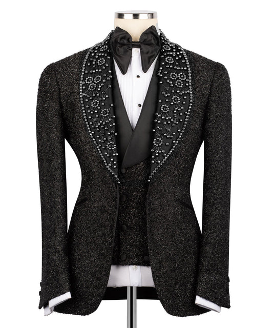 Anthracite Beaded Tuxedo