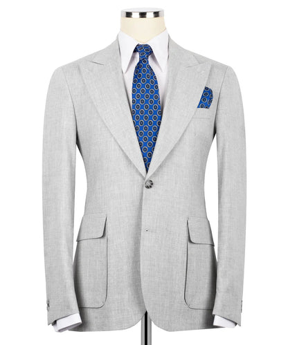 Ash Linen Blazer for Men