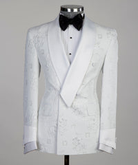 Belted Tuxedo White 