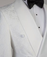 Belted White Tuxedo