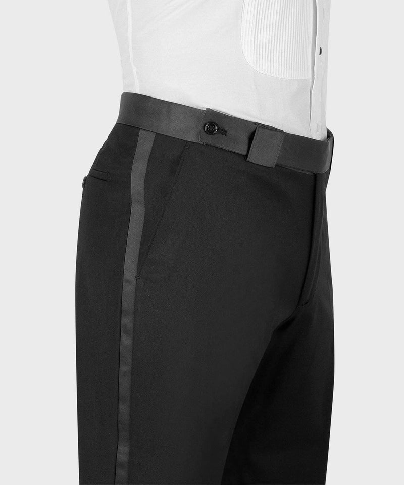 Black Triple Classic Tuxedo Pant