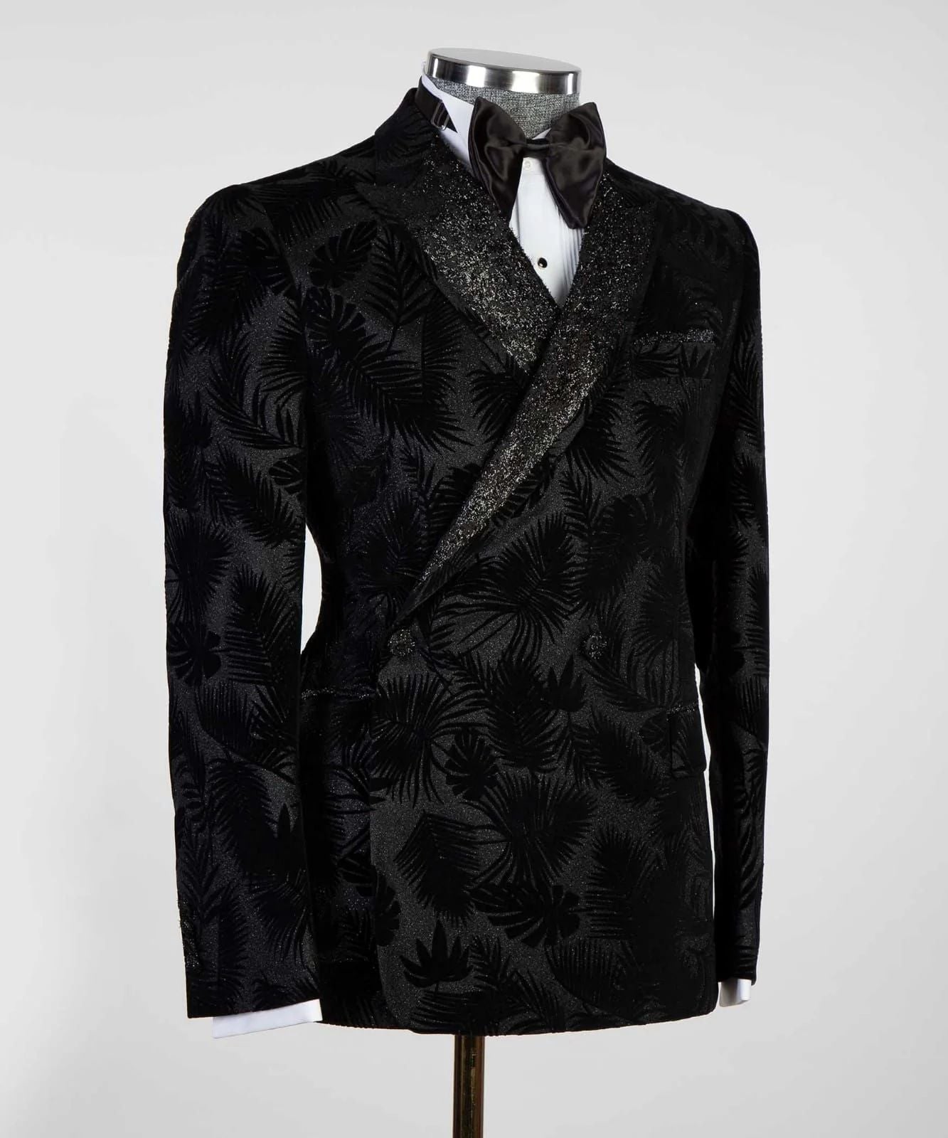 Black Velvet Tuxedo Jacket 