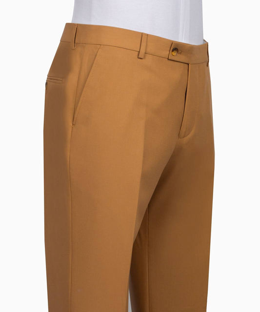 Camel Commander Double-Breasted Suit