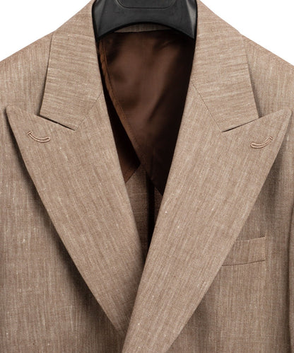Classic Sand Linen Blazer for Men – Lightweight & Tailored Elegance