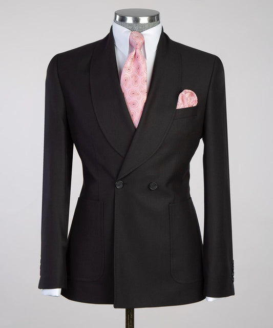 Classic Black Suit For Men 