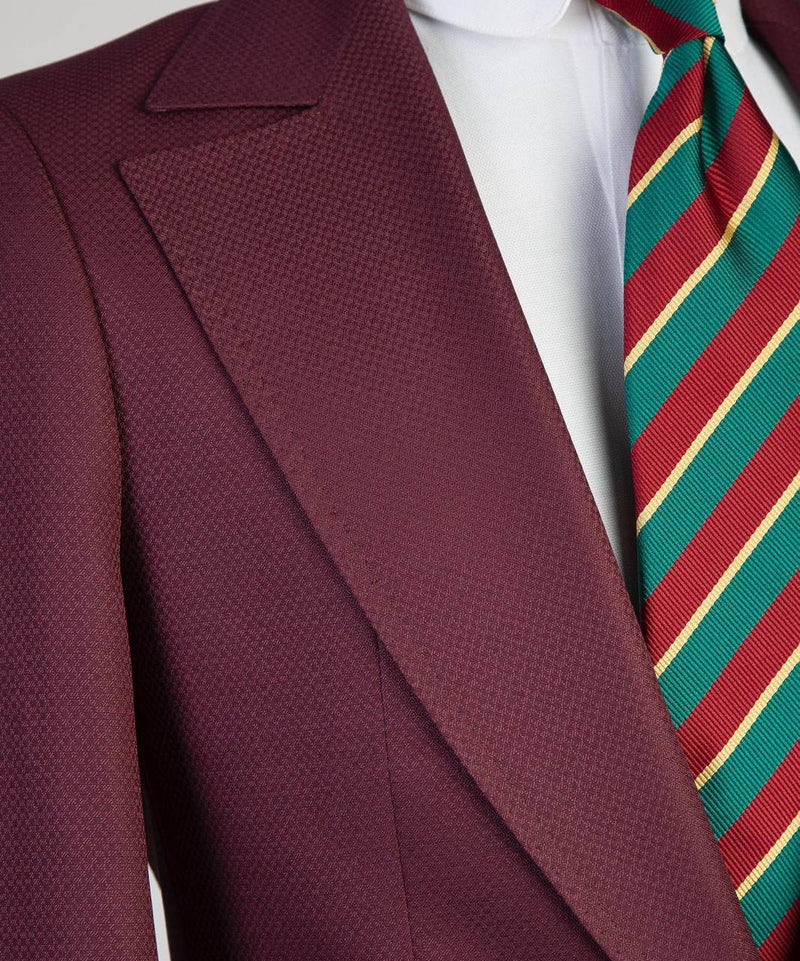 Classic Burgundy 3 Piece Suit