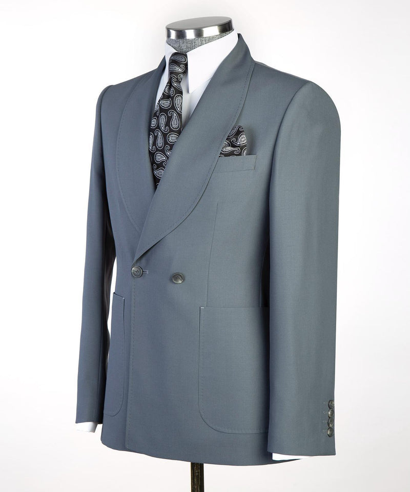 Classic Grey Suit For Men 