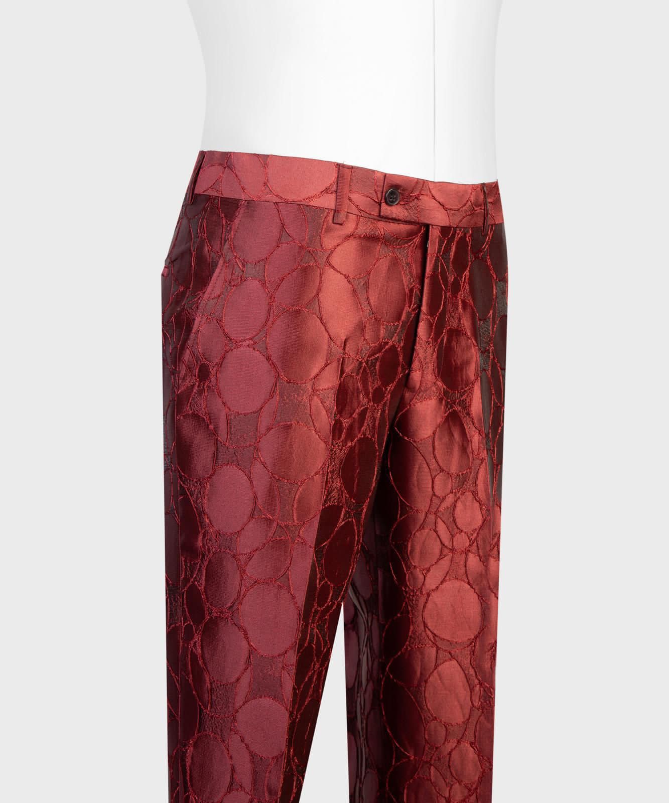 Crimson Royale Tuxedo Pant