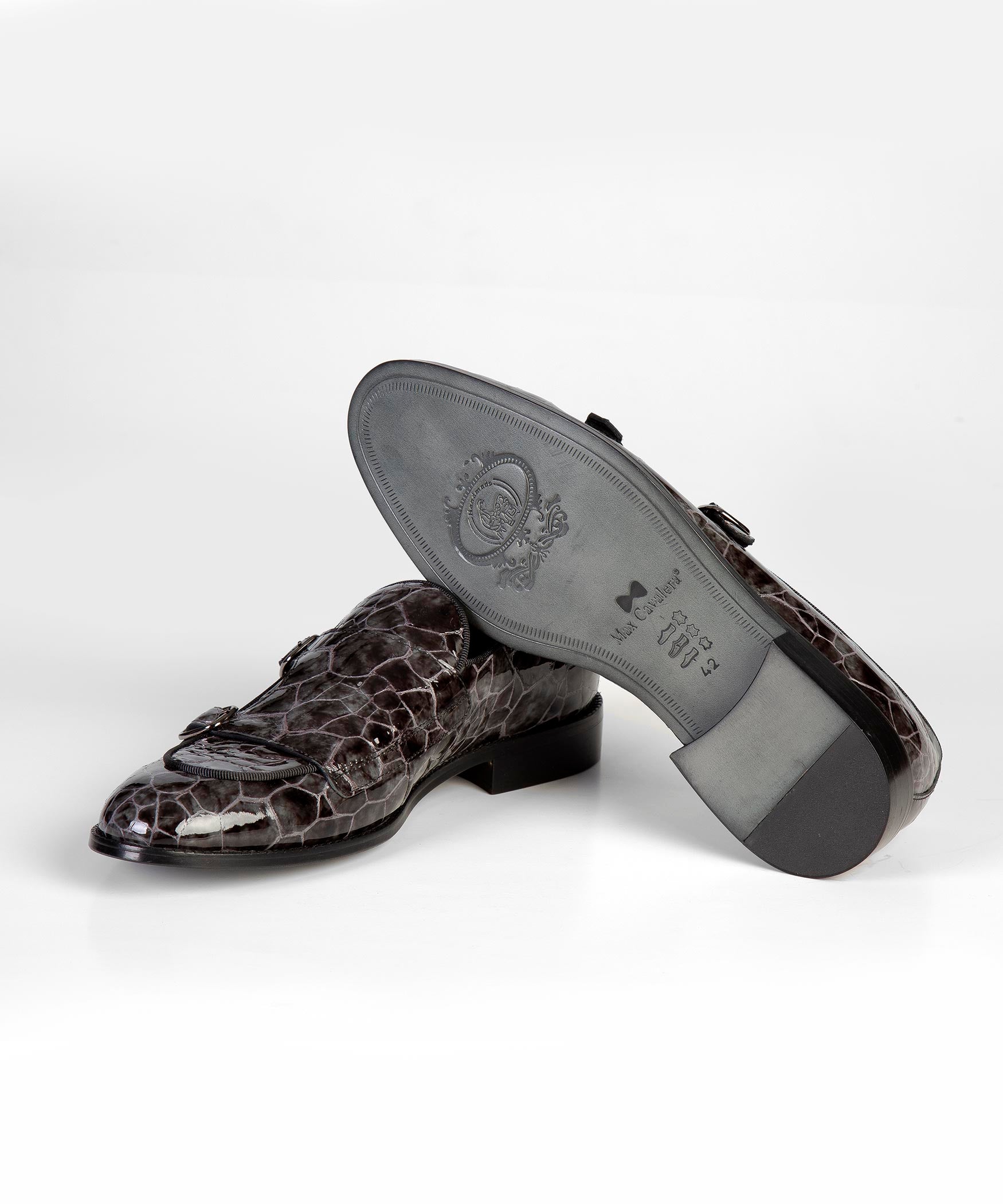 Crocodile Leather Loafers for Men