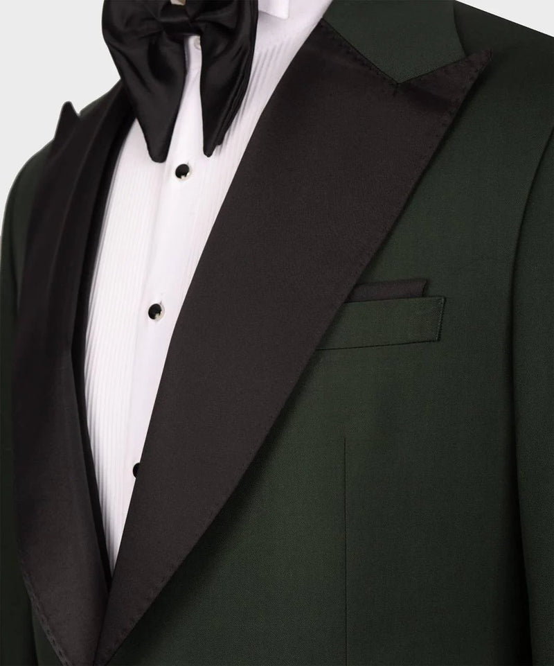 Dark Olive Green Wedding Tuxedo