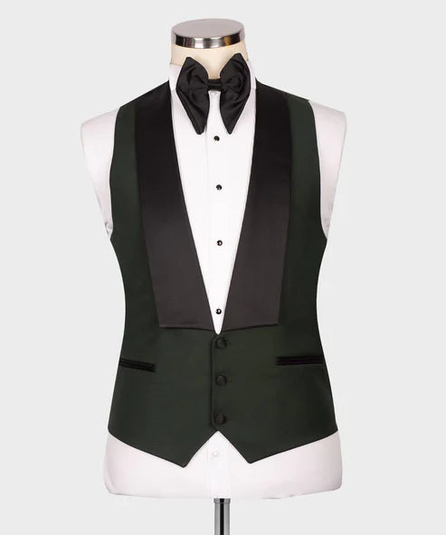 Dark Olive Green Wedding Tuxedo