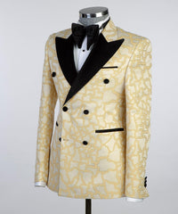 Designer Prom Tuxedo Yellow