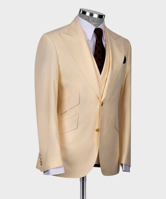 Dutch White three-piece suit
