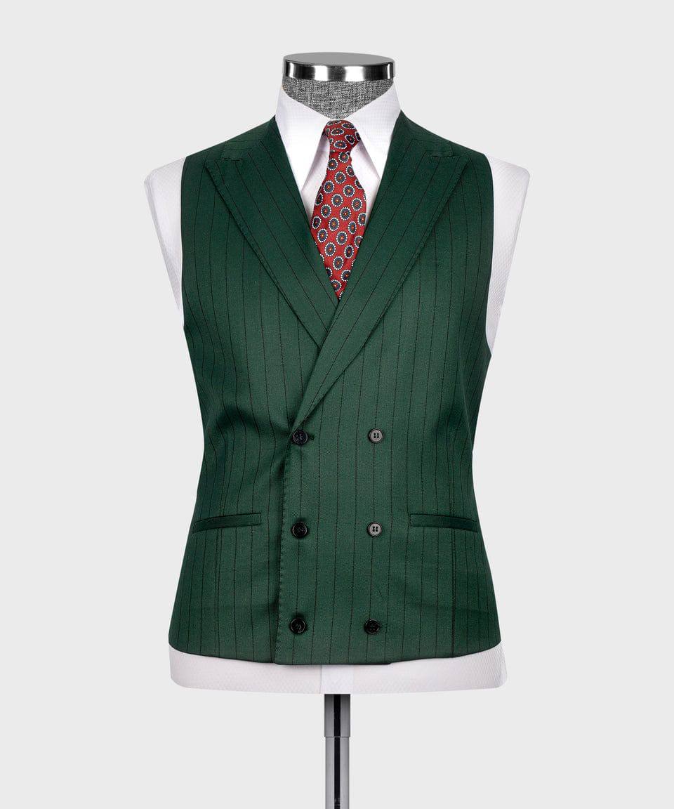 Traje de raya diplomática "Emerald Authority"