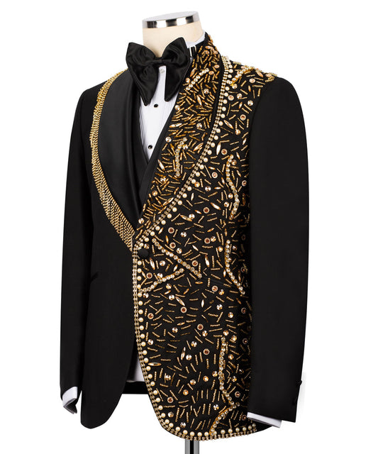 Golden Monarch Black Tuxedo