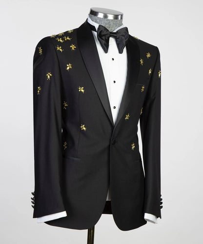 Men’s Black Tuxedo Suit