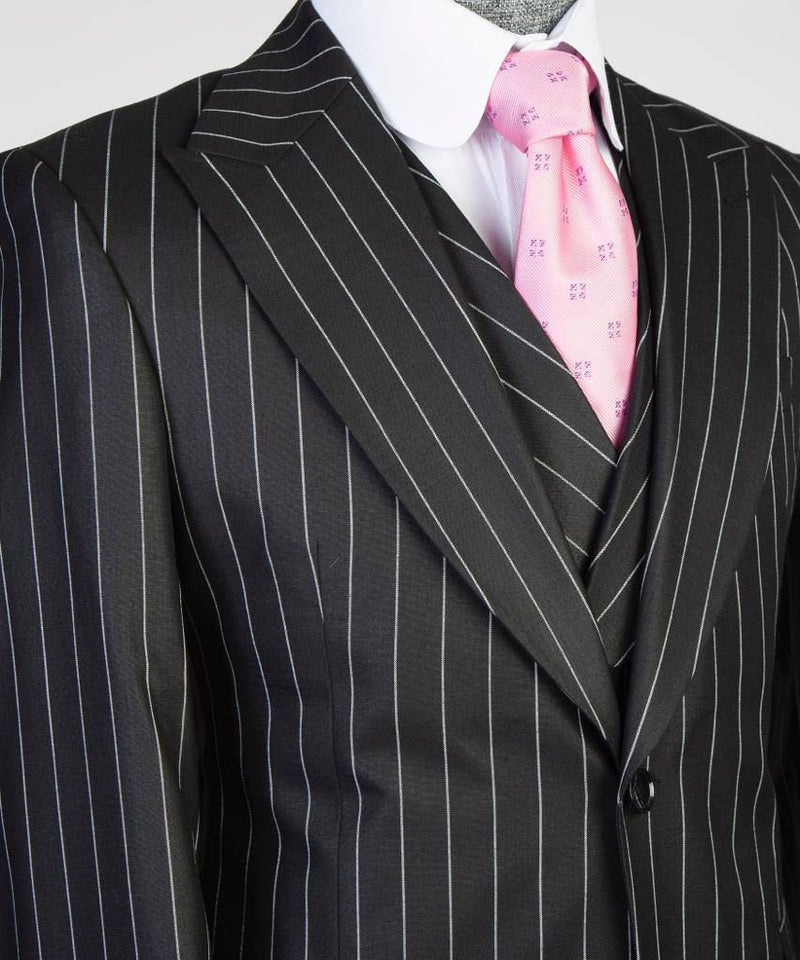 black plaid suit mens