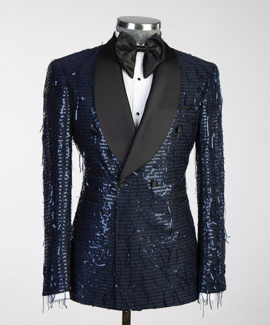 Black Sequin Tuxedo