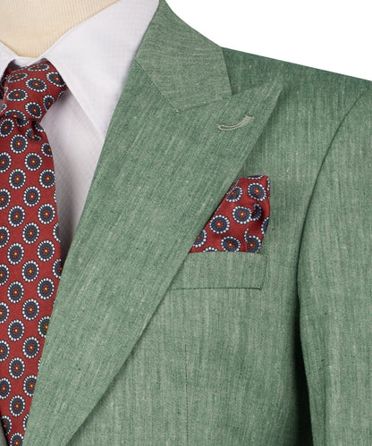 Light Green Linen Blazer