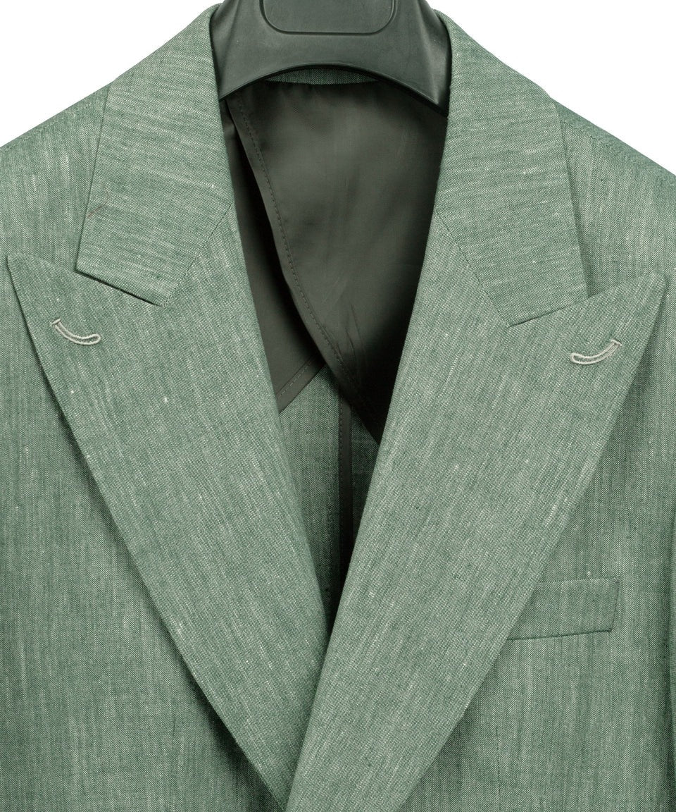 Light Green Linen Blazer for Men – Fresh, Stylish & Summer-Perfect